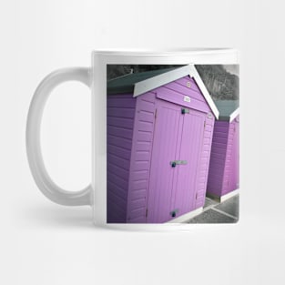 Bournemouth Beach Huts Dorset England Mug